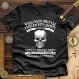 Skulls Of Their Enemies Premium Quality Tee