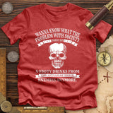 Skulls Of Their Enemies Premium Quality Tee