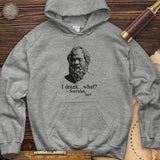 Socrates I Drank What Hoodie