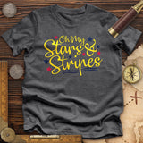 Stars And Stripes Premium Quality Tee