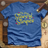 Stars And Stripes Premium Quality Tee