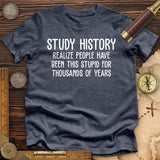 Study History Premium Quality Tee