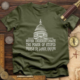 Stupid People In Large Groups T-Shirt