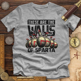The Walls Of Sparta Premium Quality Tee