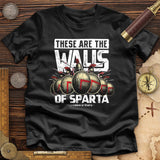 The Walls Of Sparta Premium Quality Tee