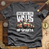The Walls Of Sparta Premium Quality Tee
