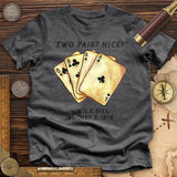 Two Pair Premium Quality Tee