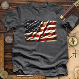 USA Flag Premium Quality Tee