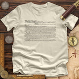 We The People Constitution Premium Quality Tee