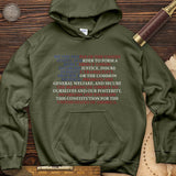 We The People Flag Hoodie