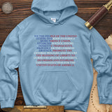 We The People Flag Hoodie