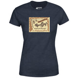 Hoefly's - Belmont Shore, CA - Vintage Restaurant - Women's T-Shirt