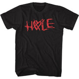 Hole Crossed Heart Logo Boyfriend Tee