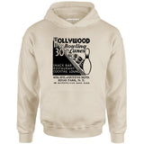 Hollywood Bowling Lanes - Rego Park, NY - Vintage Bowling Alley - Unisex Hoodie