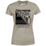 Hollywood Bowling Lanes - Rego Park, NY - Vintage Bowling Alley - Women's T-Shirt