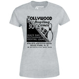 Hollywood Bowling Lanes - Rego Park, NY - Vintage Bowling Alley - Women's T-Shirt