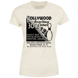 Hollywood Bowling Lanes - Rego Park, NY - Vintage Bowling Alley - Women's T-Shirt