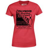 Hollywood Bowling Lanes - Rego Park, NY - Vintage Bowling Alley - Women's T-Shirt