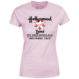 Hollywood Star Lanes v2 - Los Angeles, CA - Vintage Bowling Alley - Women's T-Shirt