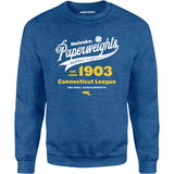 Holyoke Paperweights - Massachusetts - Vintage Defunct Baseball Teams - Unisex Sweatshirt