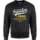 Holyoke Paperweights - Massachusetts - Vintage Defunct Baseball Teams - Unisex Sweatshirt