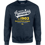 Holyoke Paperweights - Massachusetts - Vintage Defunct Baseball Teams - Unisex Sweatshirt
