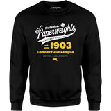 Holyoke Paperweights - Massachusetts - Vintage Defunct Baseball Teams - Unisex Sweatshirt