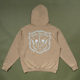 ABOVE THE REST MINERAL HOODIE - BROWN