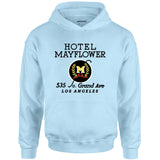 Hotel Mayflower - Los Angeles, CA - Vintage Hotel - Unisex Hoodie