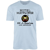 Hotel Mayflower - Los Angeles, CA - Vintage Hotel - Unisex T-Shirt