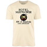 Hotel Mayflower - Los Angeles, CA - Vintage Hotel - Unisex T-Shirt