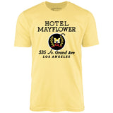 Hotel Mayflower - Los Angeles, CA - Vintage Hotel - Unisex T-Shirt