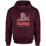 Hotel Sahara Exterior - Vintage Las Vegas - Unisex Hoodie