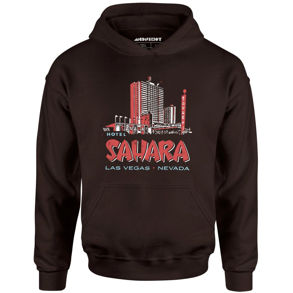 Hotel Sahara Exterior - Vintage Las Vegas - Unisex Hoodie