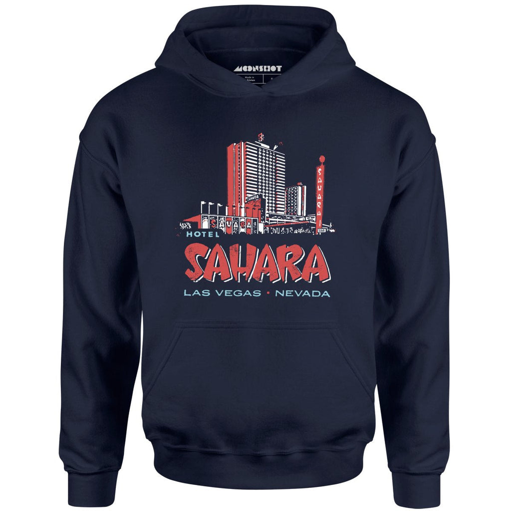 Hotel Sahara Exterior - Vintage Las Vegas - Unisex Hoodie