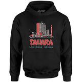 Hotel Sahara Exterior - Vintage Las Vegas - Unisex Hoodie
