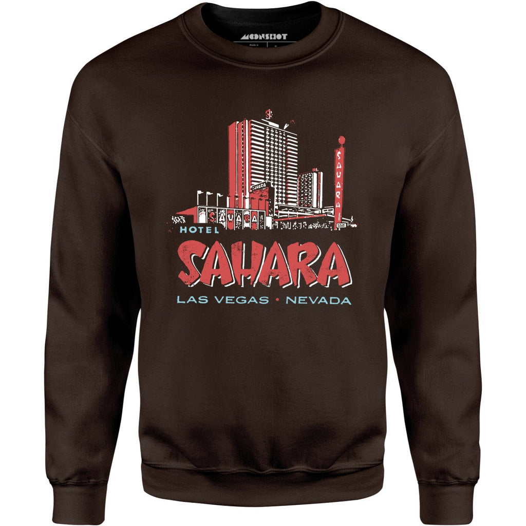 Hotel Sahara Exterior - Vintage Las Vegas - Unisex Sweatshirt