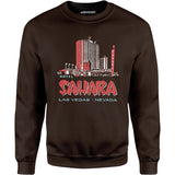 Hotel Sahara Exterior - Vintage Las Vegas - Unisex Sweatshirt