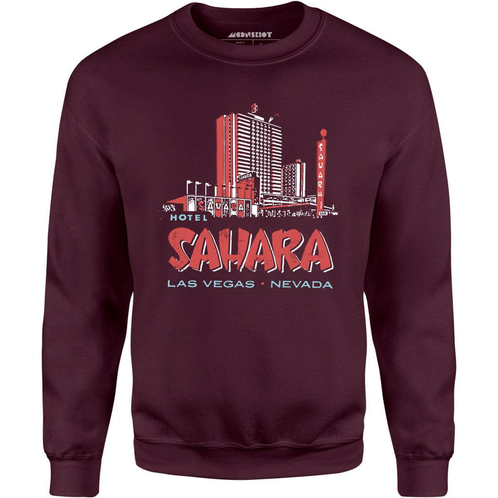 Hotel Sahara Exterior - Vintage Las Vegas - Unisex Sweatshirt