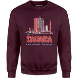 Hotel Sahara Exterior - Vintage Las Vegas - Unisex Sweatshirt