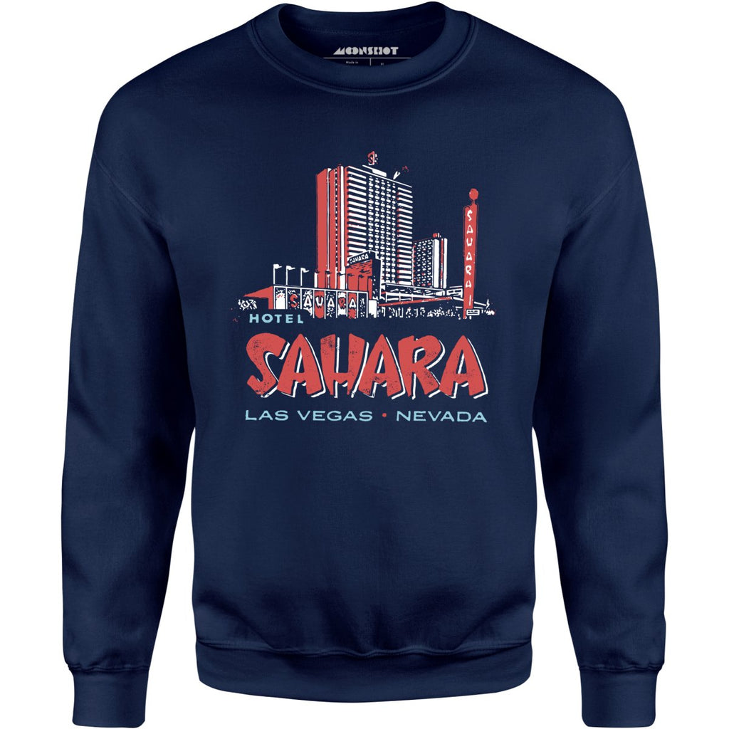 Hotel Sahara Exterior - Vintage Las Vegas - Unisex Sweatshirt