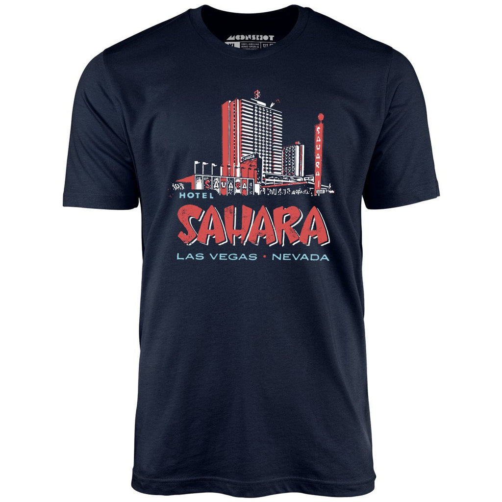Hotel Sahara Exterior - Vintage Las Vegas - Unisex T-Shirt