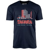 Hotel Sahara Exterior - Vintage Las Vegas - Unisex T-Shirt