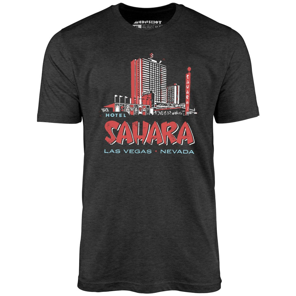 Hotel Sahara Exterior - Vintage Las Vegas - Unisex T-Shirt