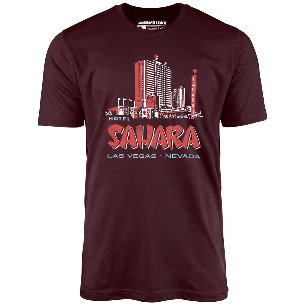 Hotel Sahara Exterior - Vintage Las Vegas - Unisex T-Shirt