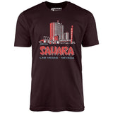 Hotel Sahara Exterior - Vintage Las Vegas - Unisex T-Shirt