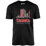 Hotel Sahara Exterior - Vintage Las Vegas - Unisex T-Shirt
