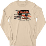 Hotel Sahara Retro - Vintage Las Vegas - Long Sleeve T-Shirt