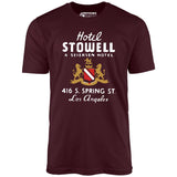 Hotel Stowell - Los Angeles, CA - Vintage Hotel - Unisex T-Shirt