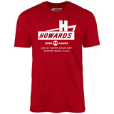 Howard's - Newport Beach, CA - Vintage Restaurant - Unisex T-Shirt